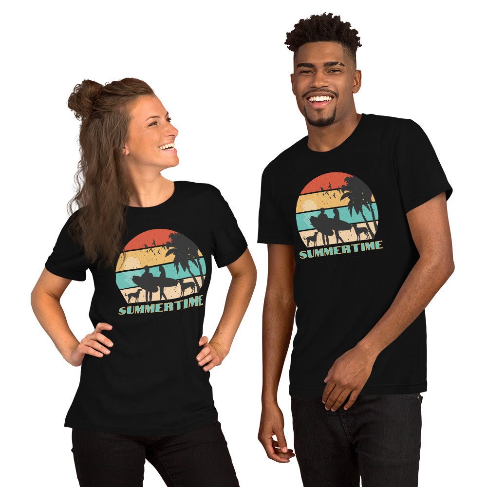 Dog Family Summertime T-Shirt - DoggyLoveandMore