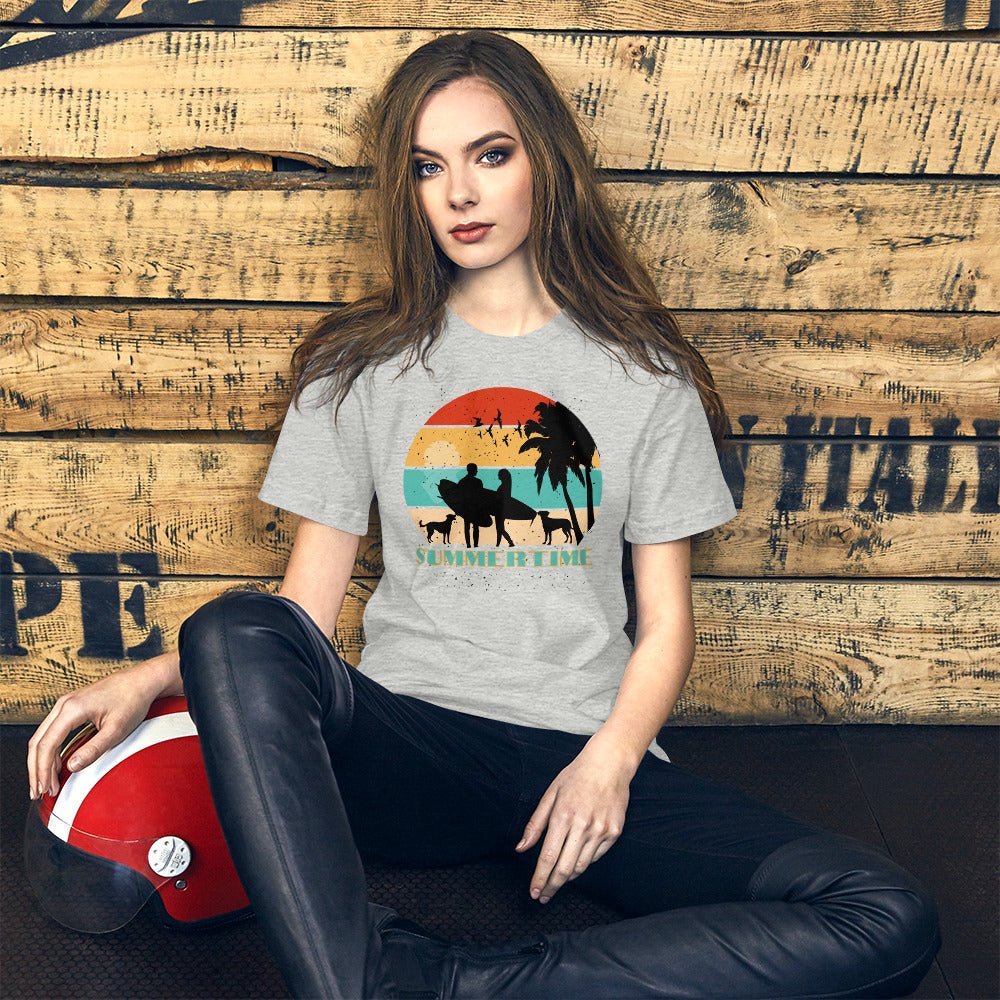 Dog Family Summertime T-Shirt - DoggyLoveandMore