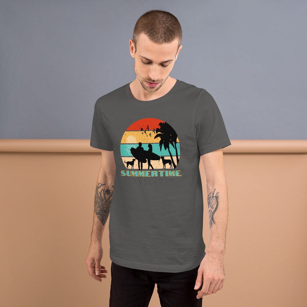Dog Family Summertime T-Shirt - DoggyLoveandMore