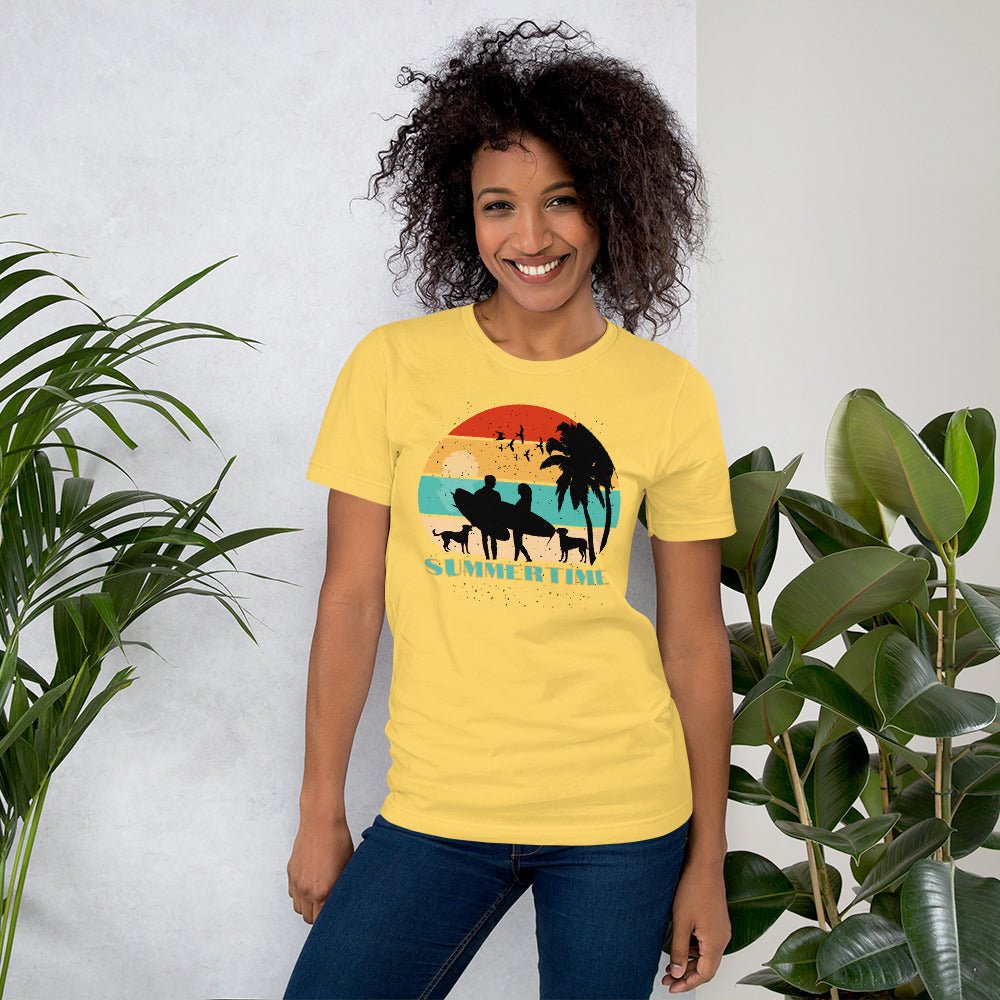 Dog Family Summertime T-Shirt - DoggyLoveandMore