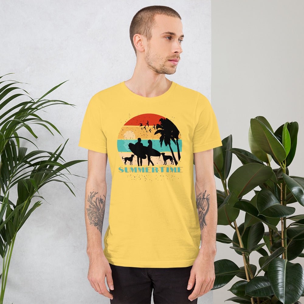 Dog Family Summertime T-Shirt - DoggyLoveandMore