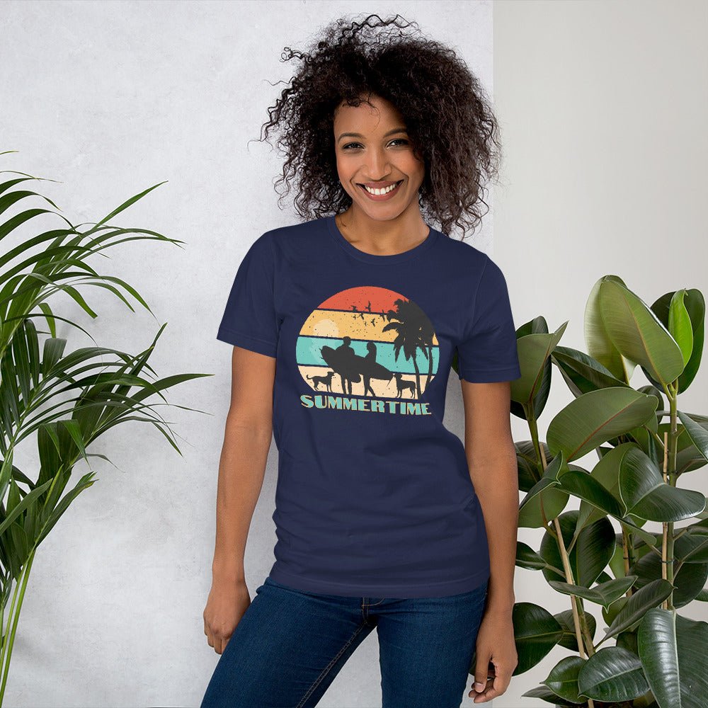 Dog Family Summertime T-Shirt - DoggyLoveandMore