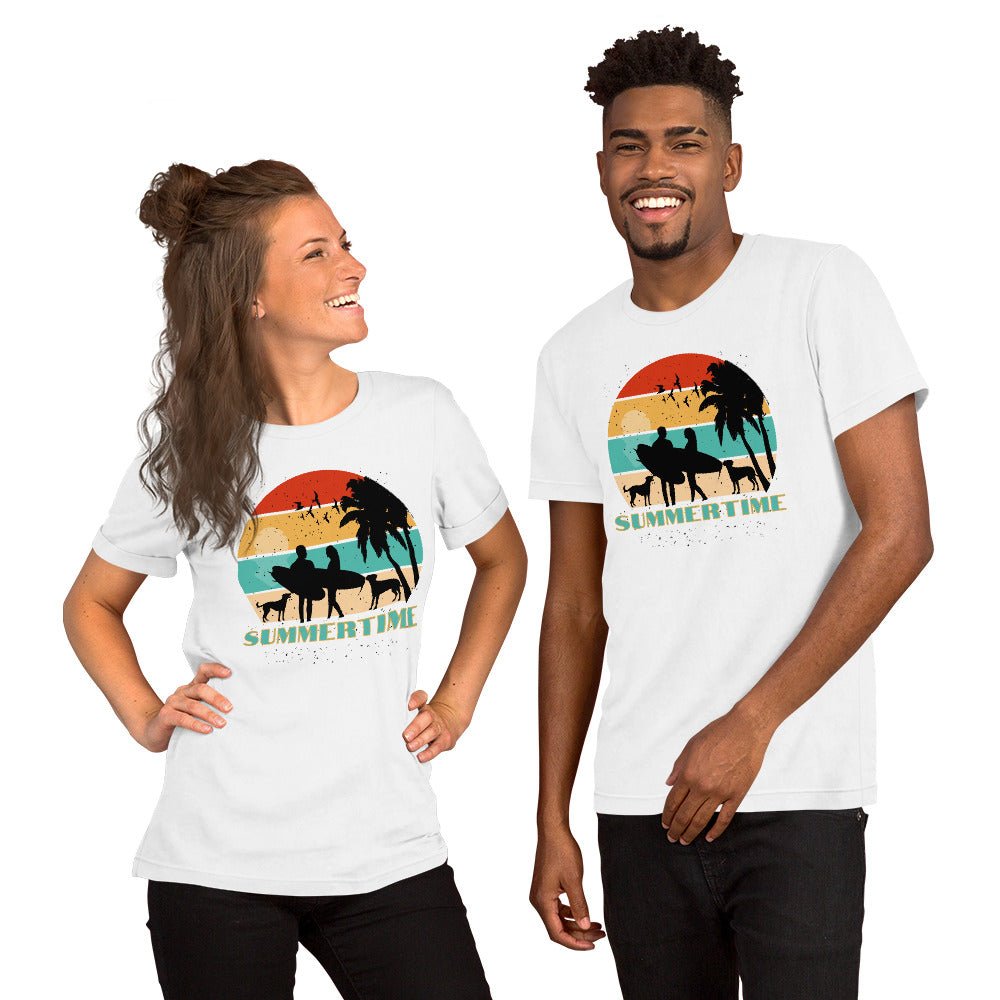 Dog Family Summertime T-Shirt - DoggyLoveandMore