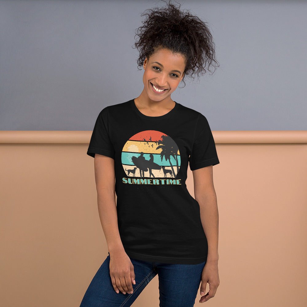 Dog Family Summertime T-Shirt - DoggyLoveandMore