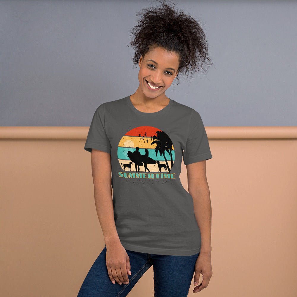 Dog Family Summertime T-Shirt - DoggyLoveandMore