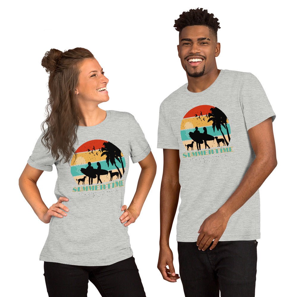 Dog Family Summertime T-Shirt - DoggyLoveandMore