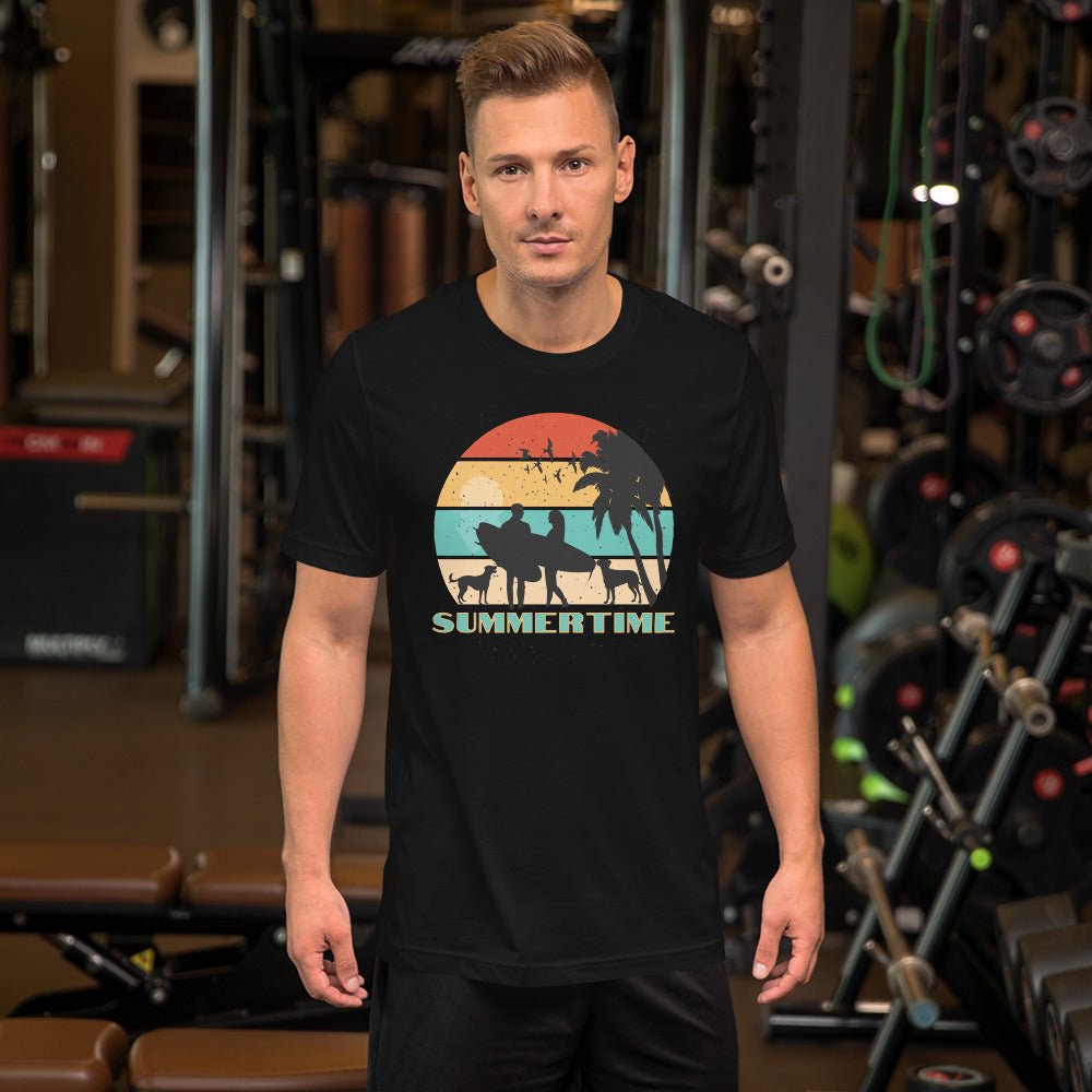 Dog Family Summertime T-Shirt - DoggyLoveandMore