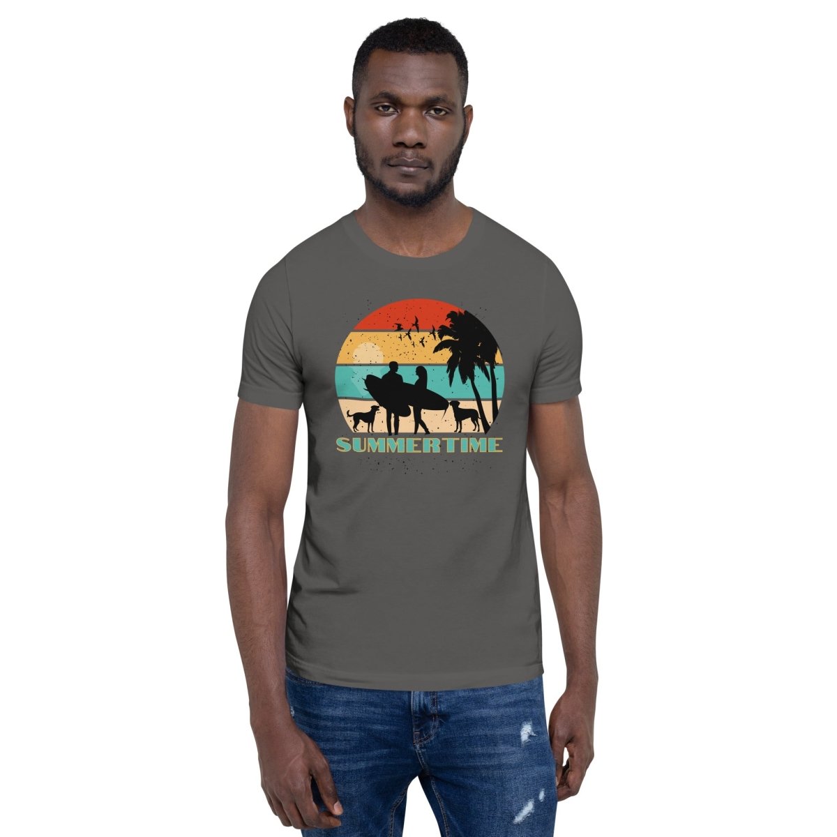 Dog Family Summertime T-Shirt - DoggyLoveandMore