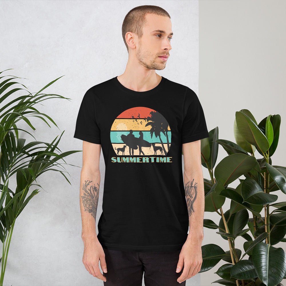 Dog Family Summertime T-Shirt - DoggyLoveandMore