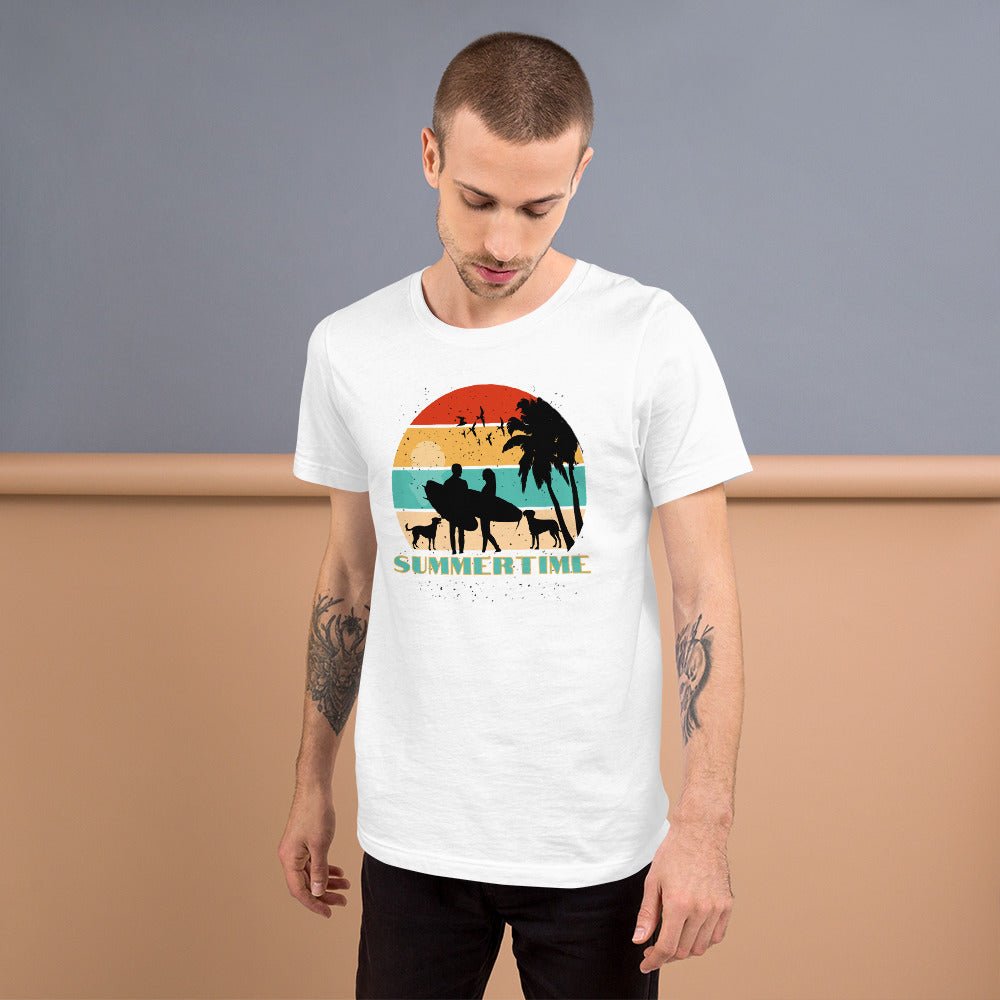 Dog Family Summertime T-Shirt - DoggyLoveandMore