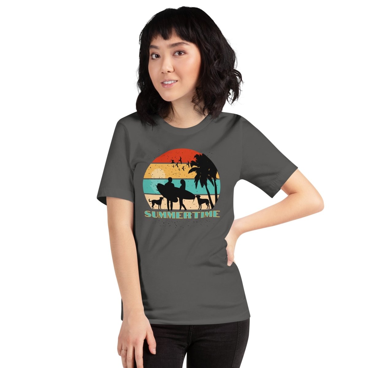 Dog Family Summertime T-Shirt - DoggyLoveandMore