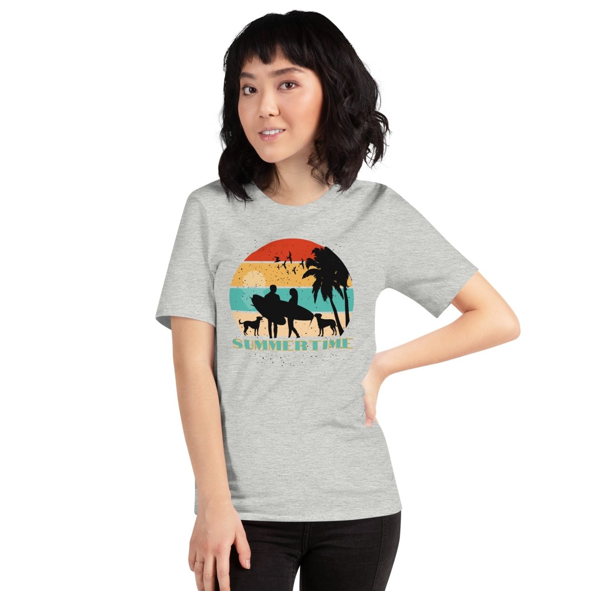 Dog Family Summertime T-Shirt - DoggyLoveandMore