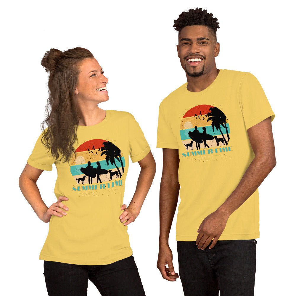 Dog Family Summertime T-Shirt - DoggyLoveandMore