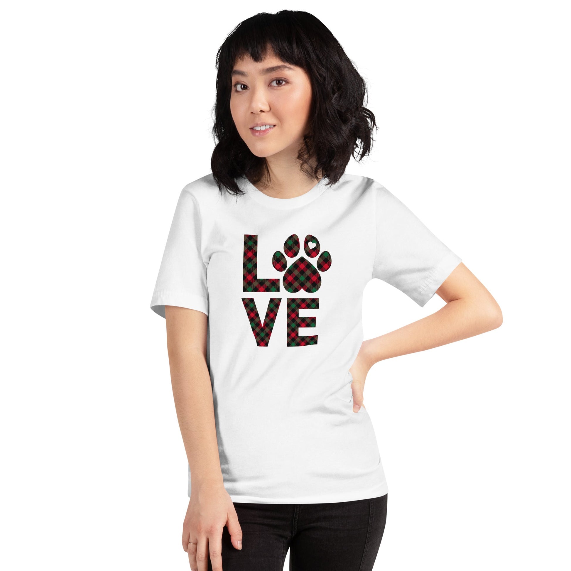 Dog LOVE Christmas T-Shirt - DoggyLoveandMore