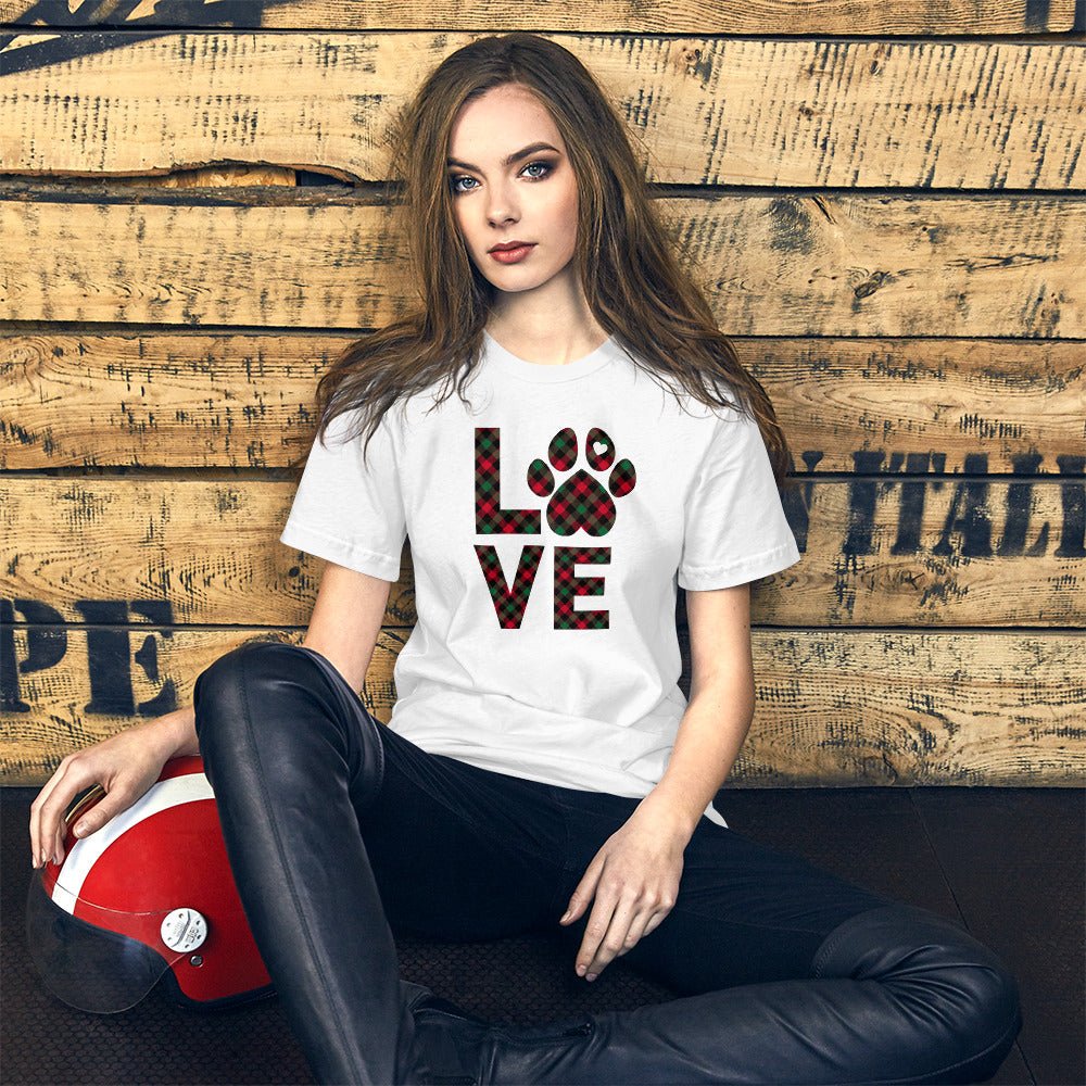 Dog LOVE Christmas T-Shirt - DoggyLoveandMore