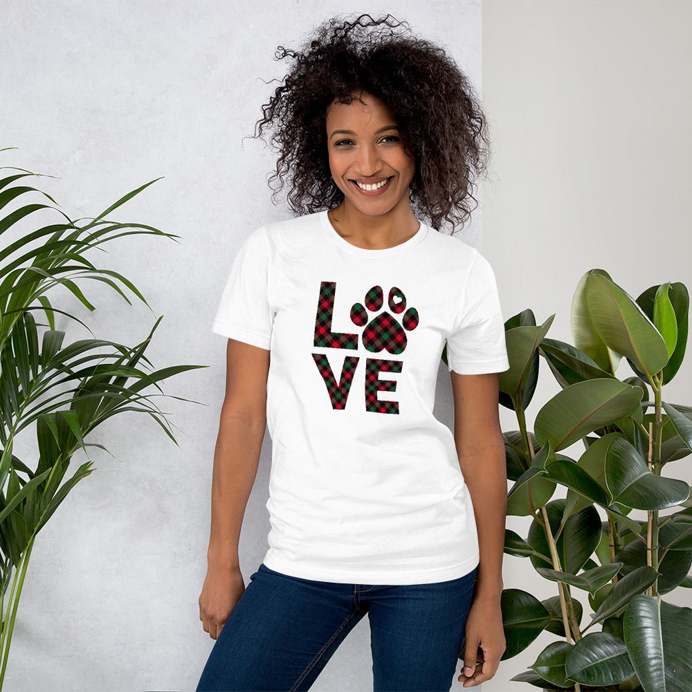Dog LOVE Christmas T-Shirt - DoggyLoveandMore