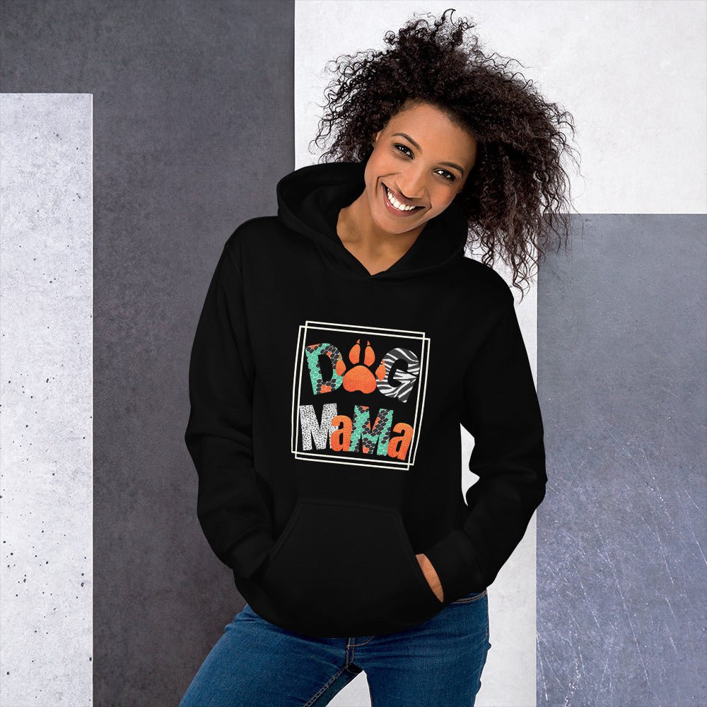 Dog Mama Animal Print Hoodie - DoggyLoveandMore