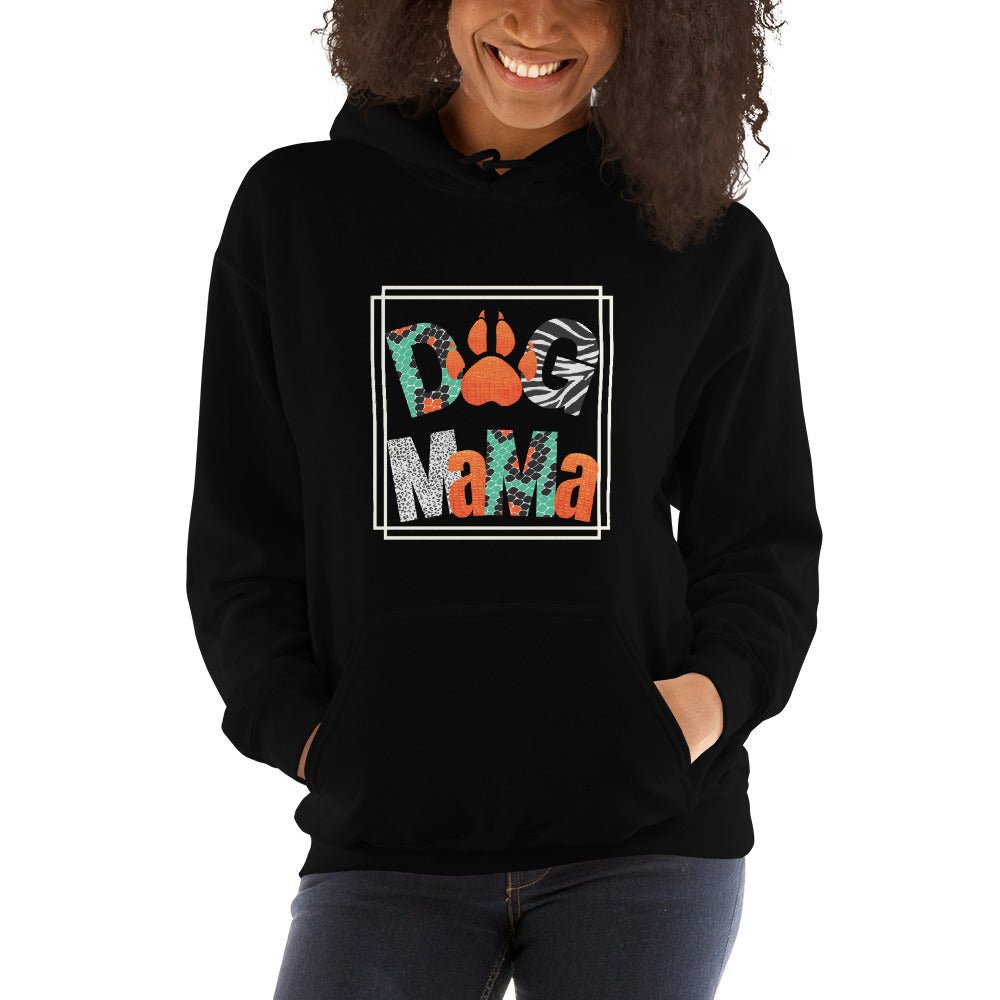 Dog Mama Animal Print Hoodie - DoggyLoveandMore
