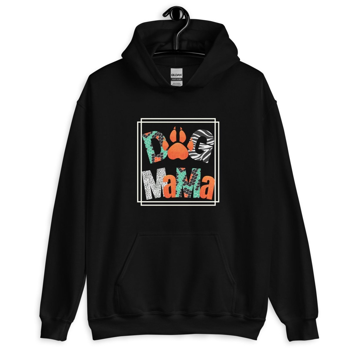 Dog Mama Animal Print Hoodie - DoggyLoveandMore