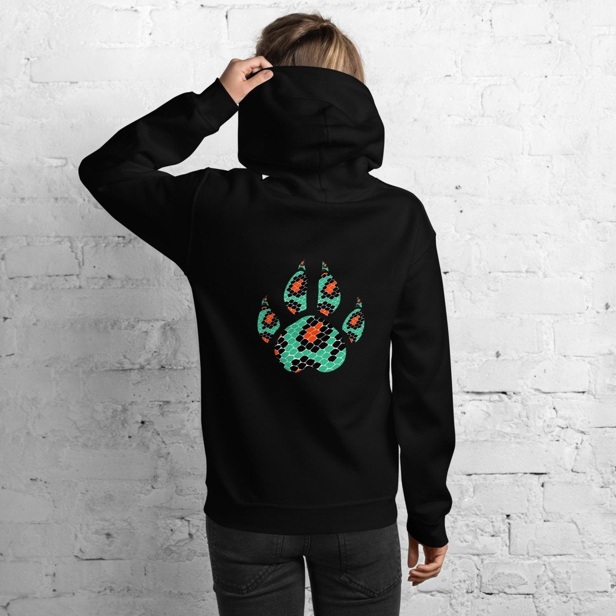 Dog Mama Animal Print Hoodie - DoggyLoveandMore