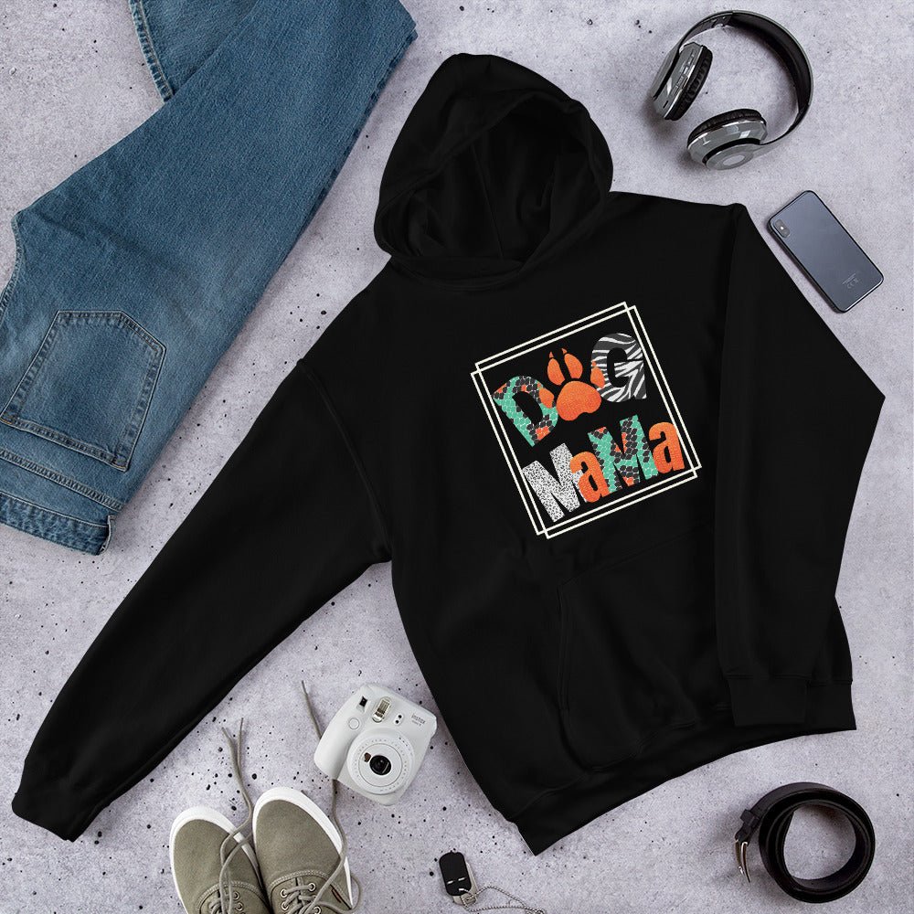 Dog Mama Animal Print Hoodie - DoggyLoveandMore