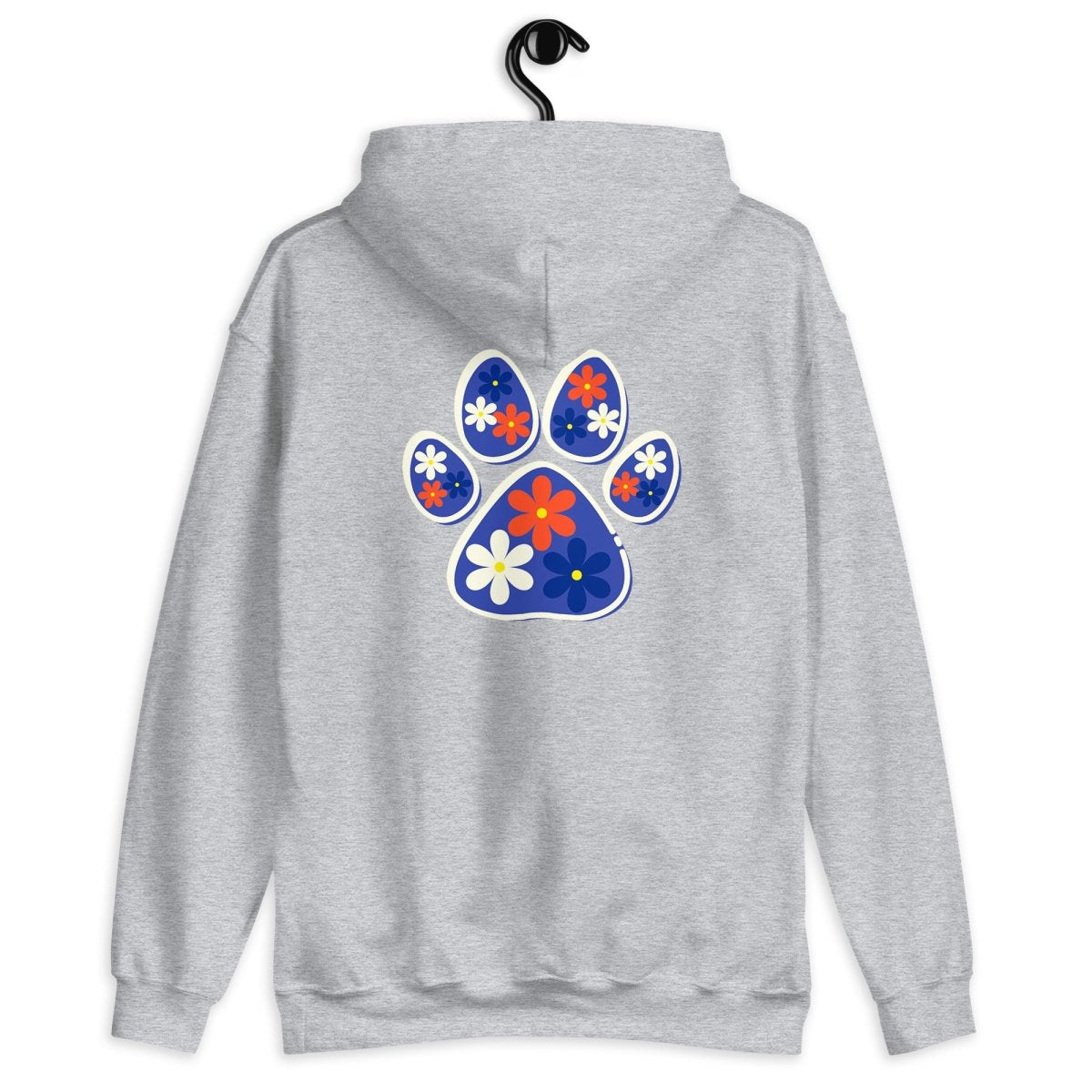 Dog Mama Flower Hoodie - DoggyLoveandMore