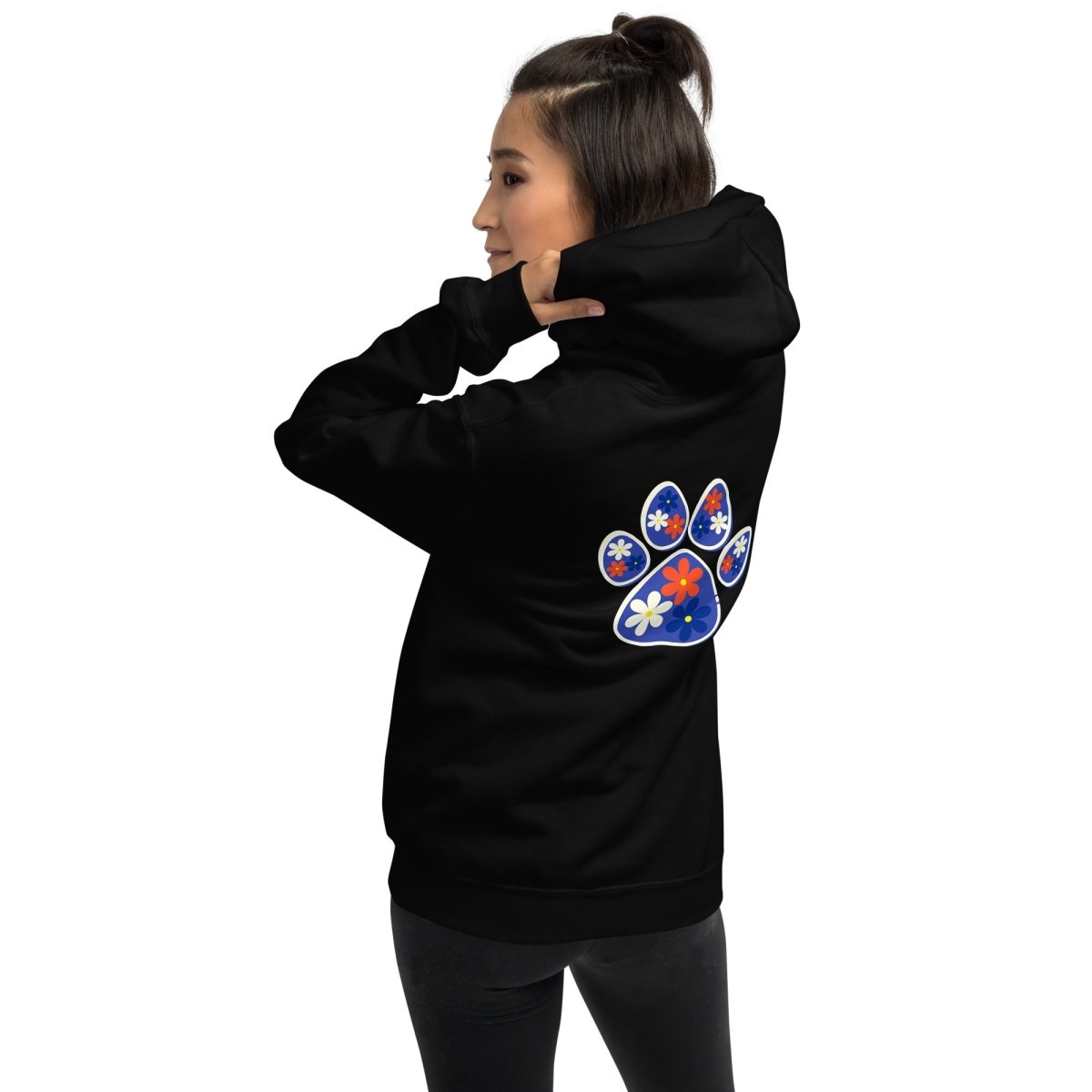 Dog Mama Flower Hoodie - DoggyLoveandMore