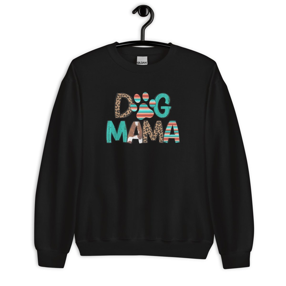 Dog Mama Leopard Print Sweatshirt - DoggyLoveandMore