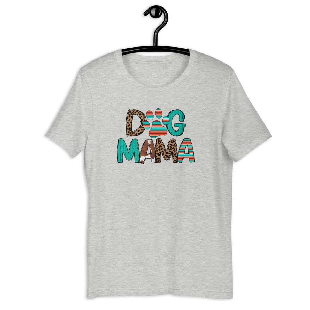 Dog Mama Leopard Print T-Shirt - DoggyLoveandMore