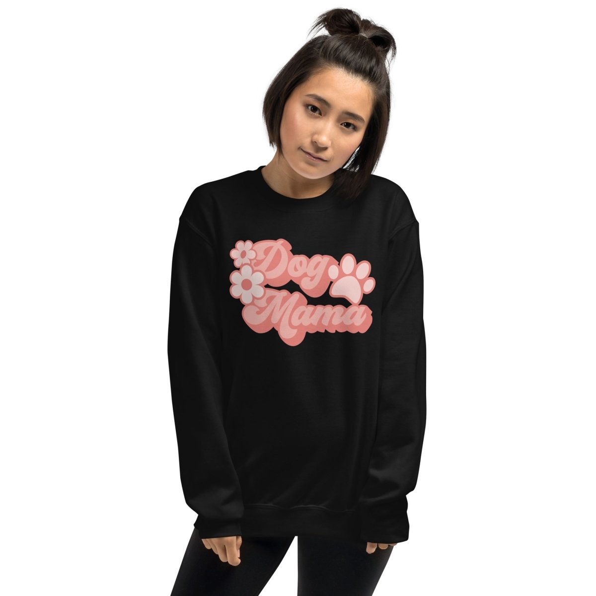 Dog Mama Retro Sweatshirt - DoggyLoveandMore