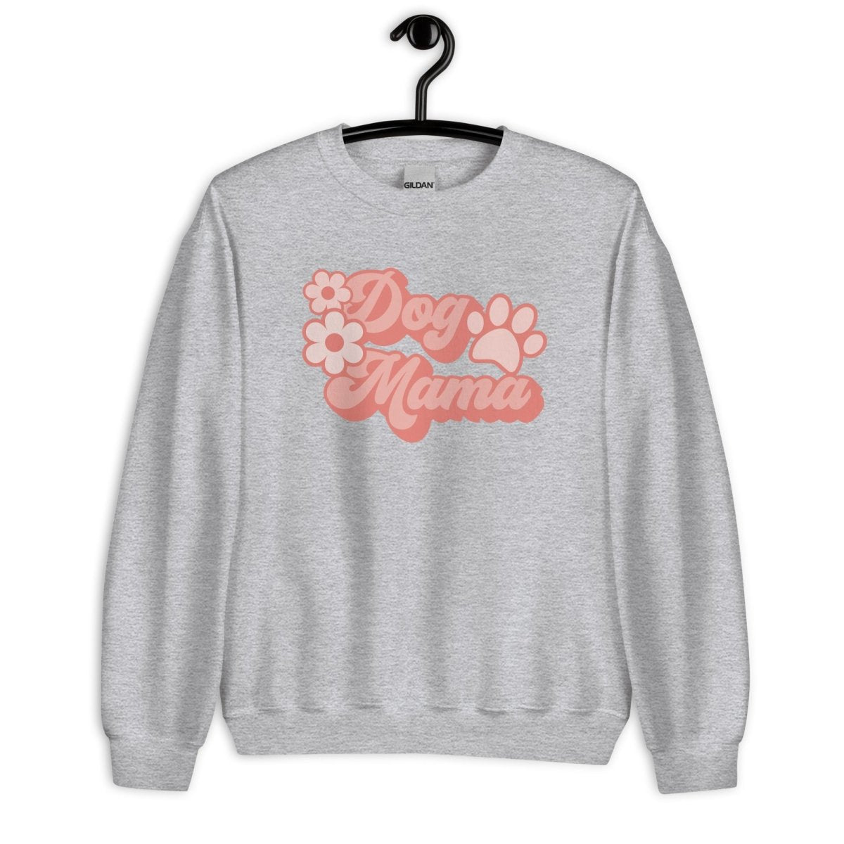 Dog Mama Retro Sweatshirt - DoggyLoveandMore
