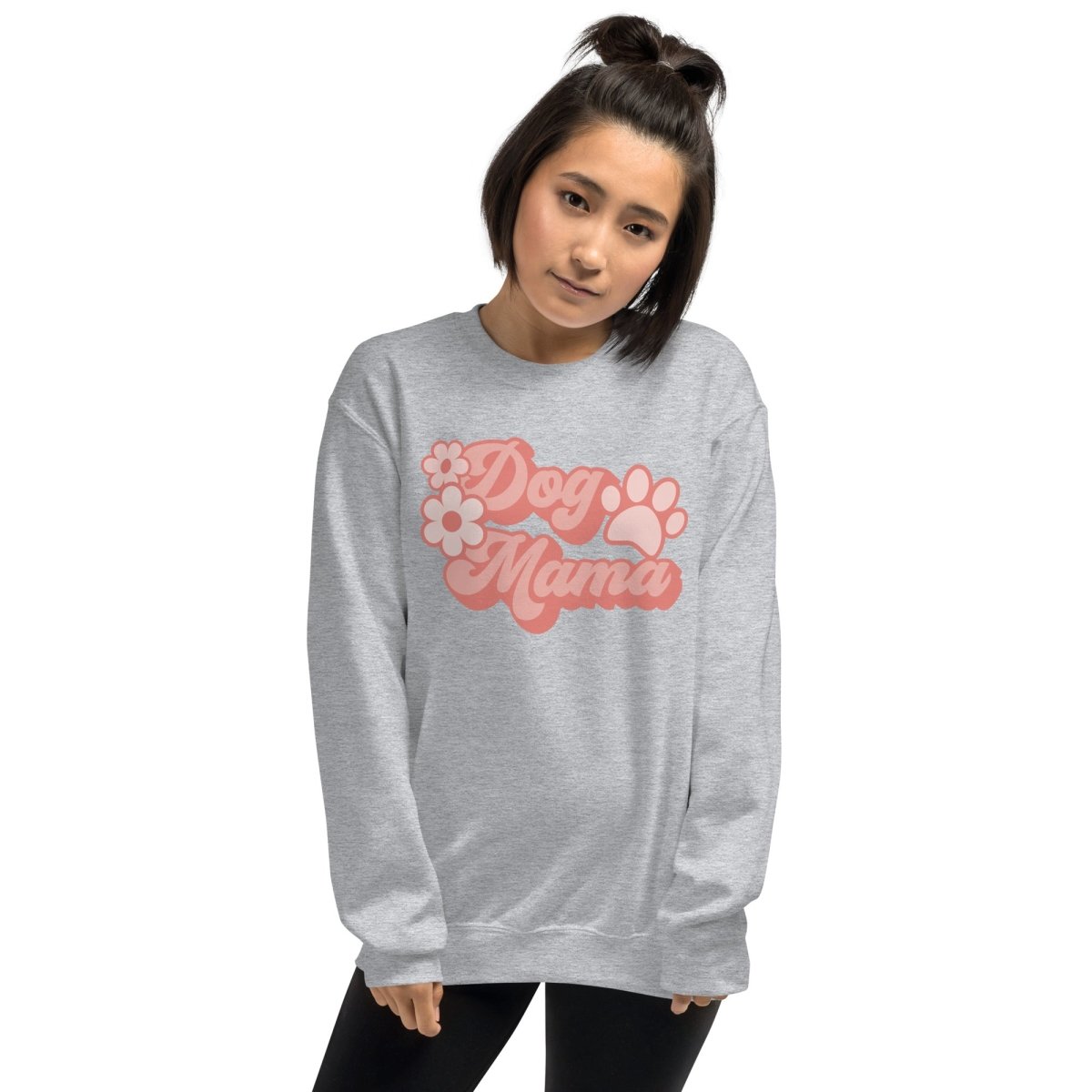 Dog Mama Retro Sweatshirt - DoggyLoveandMore