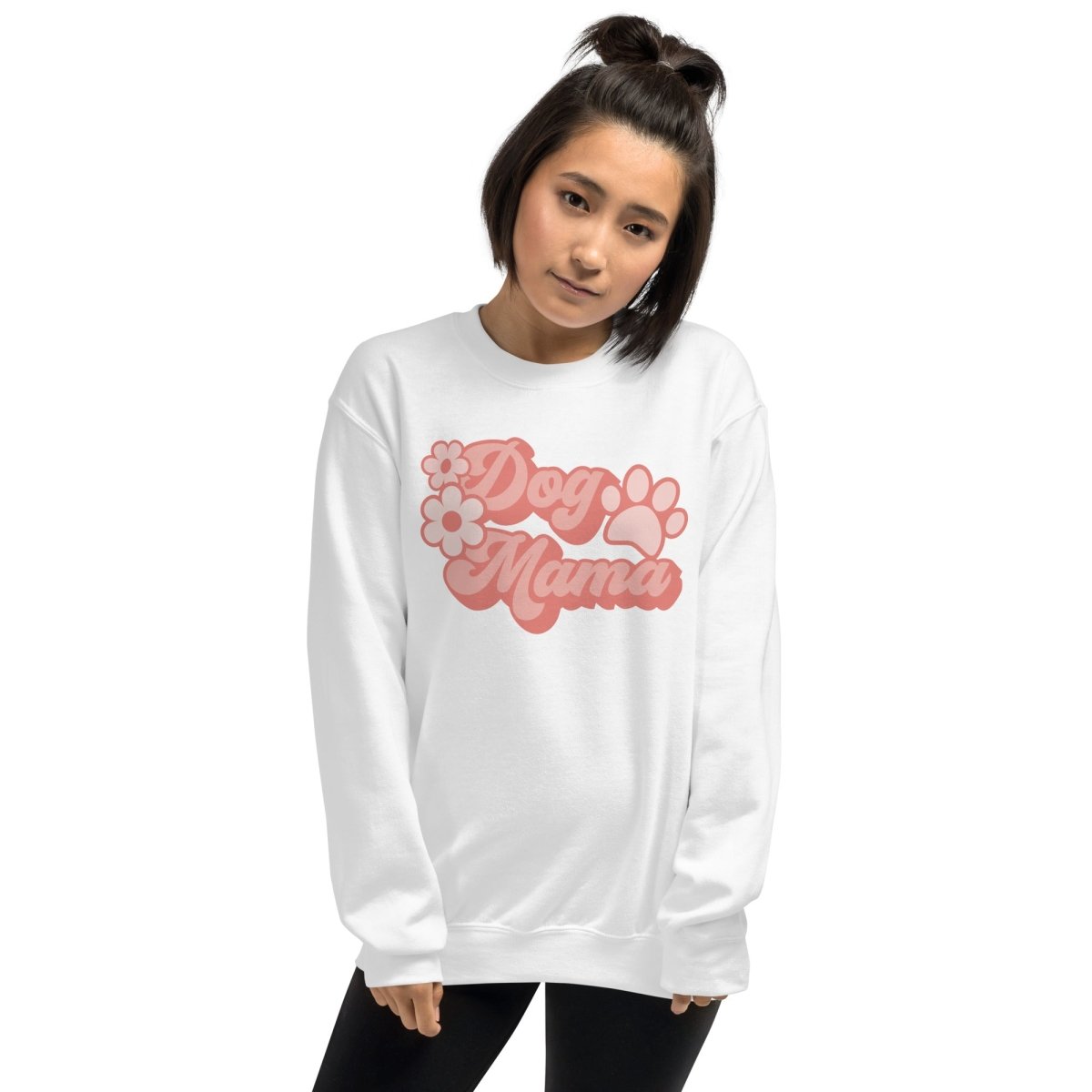 Dog Mama Retro Sweatshirt - DoggyLoveandMore