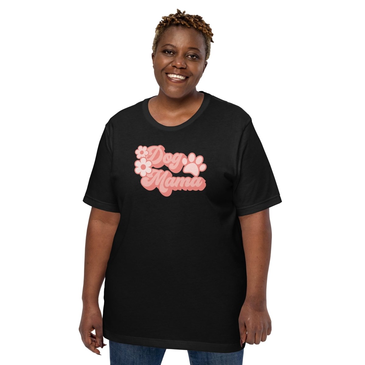 Dog Mama Retro T-Shirt - DoggyLoveandMore