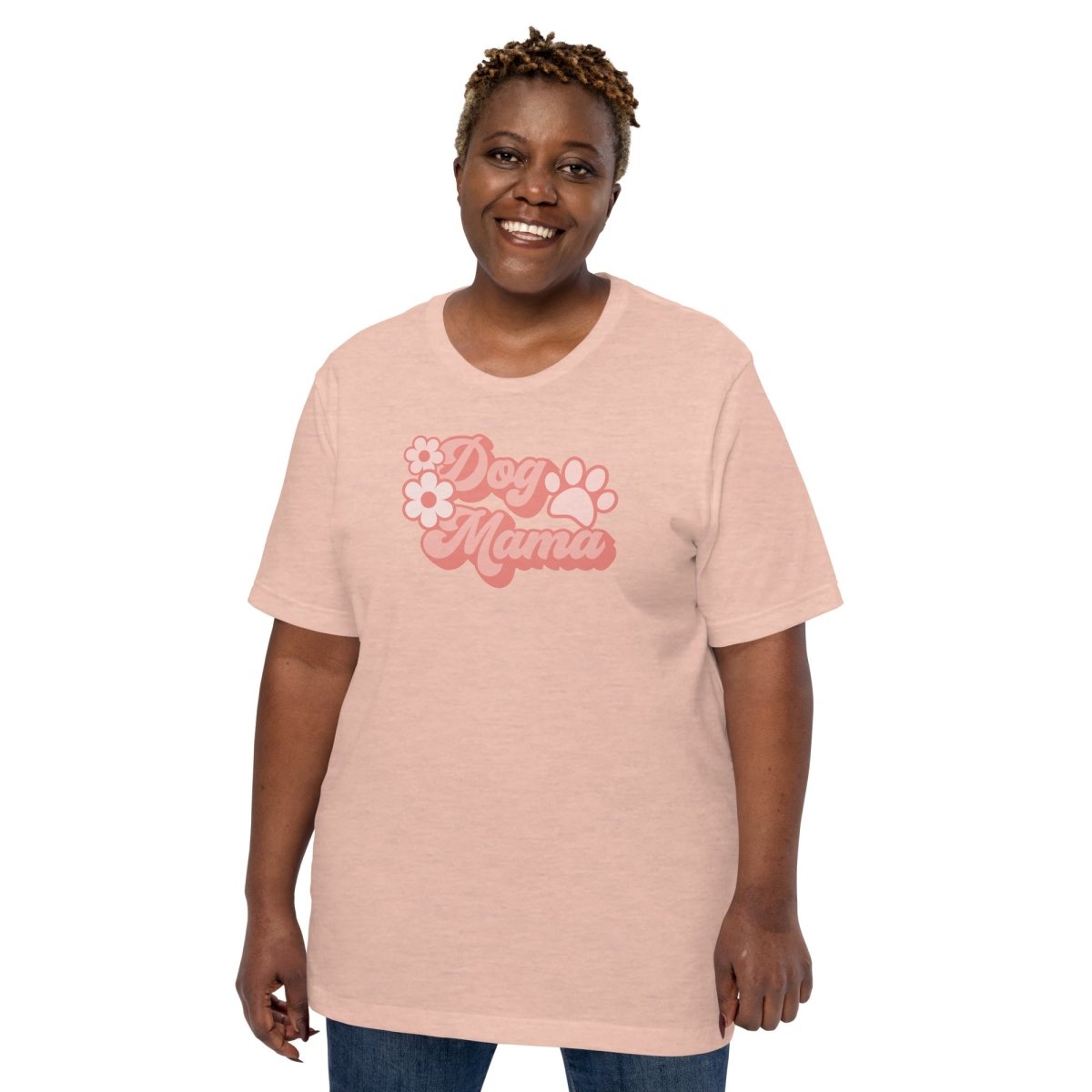 Dog Mama Retro T-Shirt - DoggyLoveandMore
