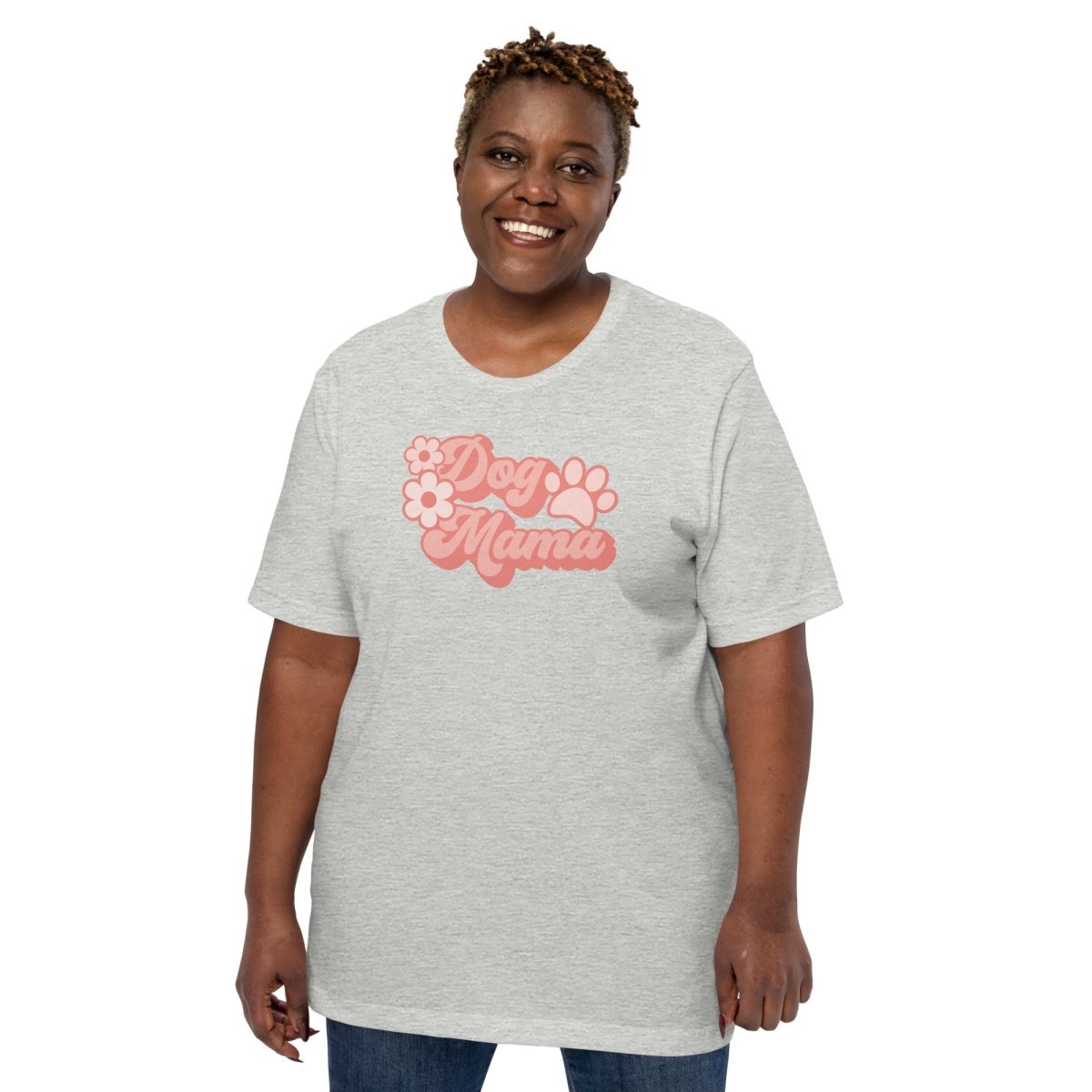 Dog Mama Retro T-Shirt - DoggyLoveandMore