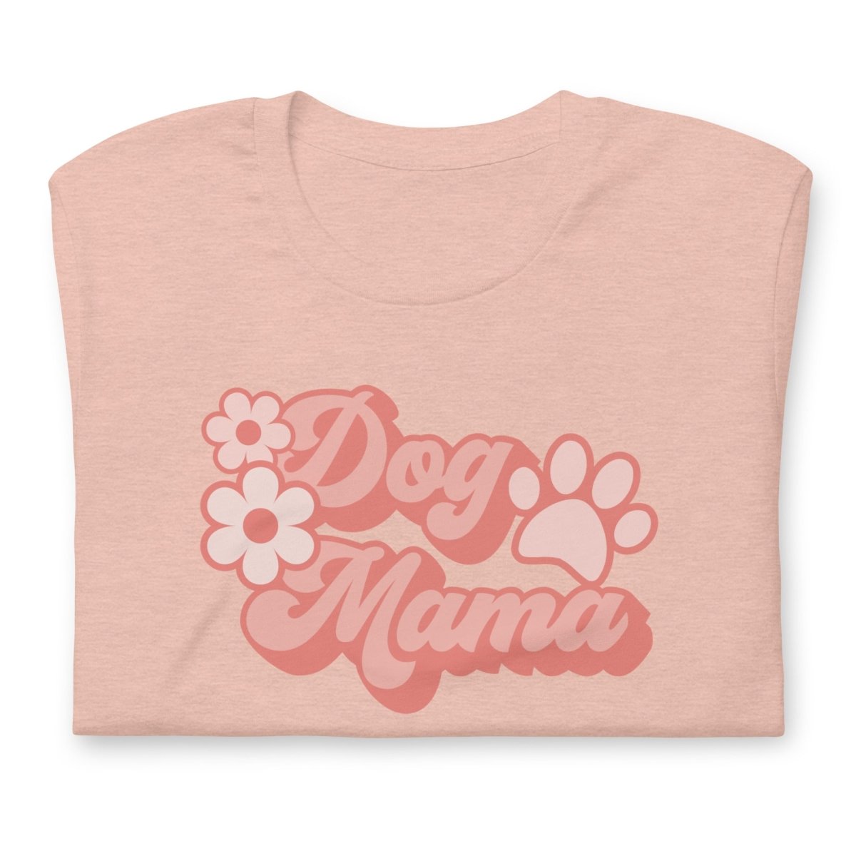 Dog Mama Retro T-Shirt - DoggyLoveandMore