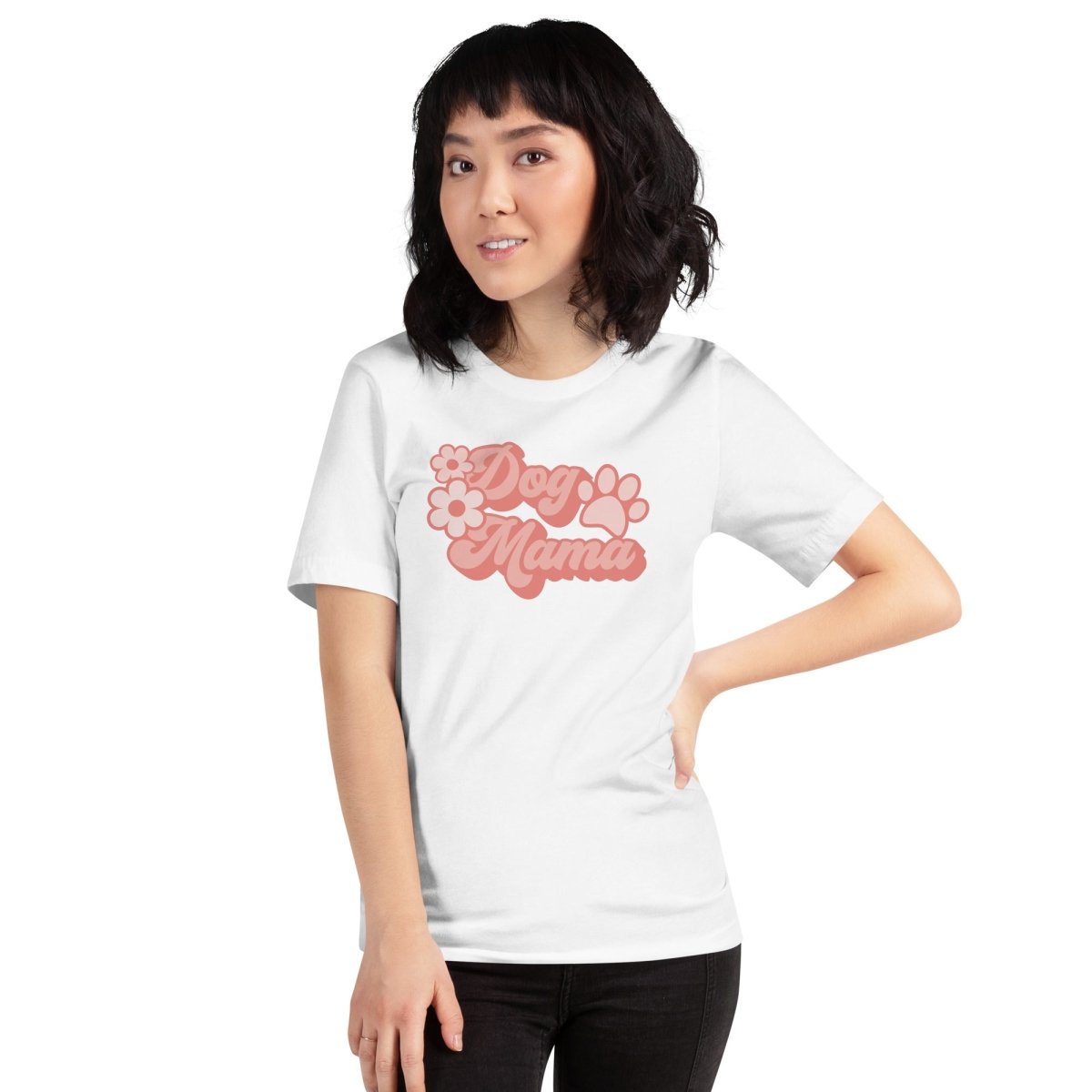 Dog Mama Retro T-Shirt - DoggyLoveandMore