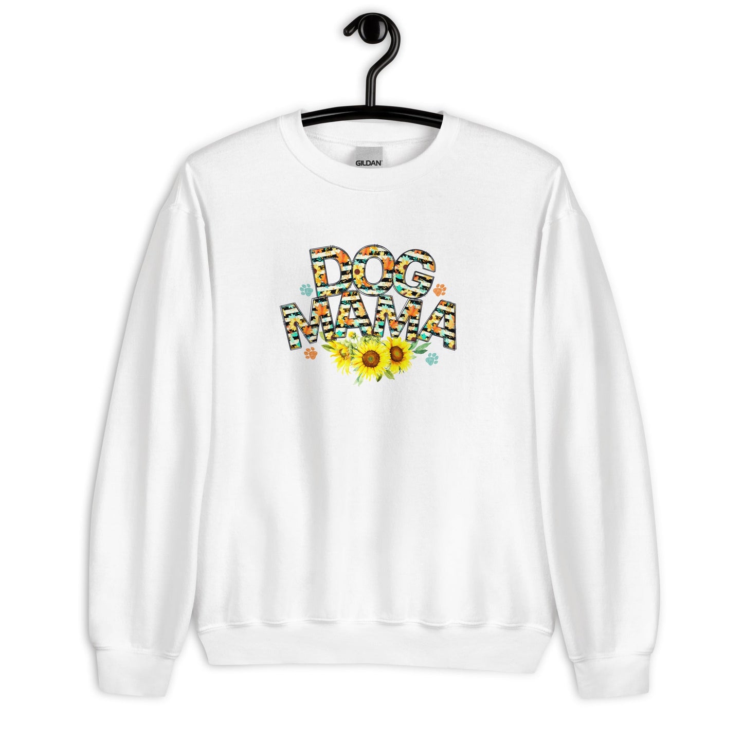 Dog Mama Sunflower Sweatshirt - DoggyLoveandMore