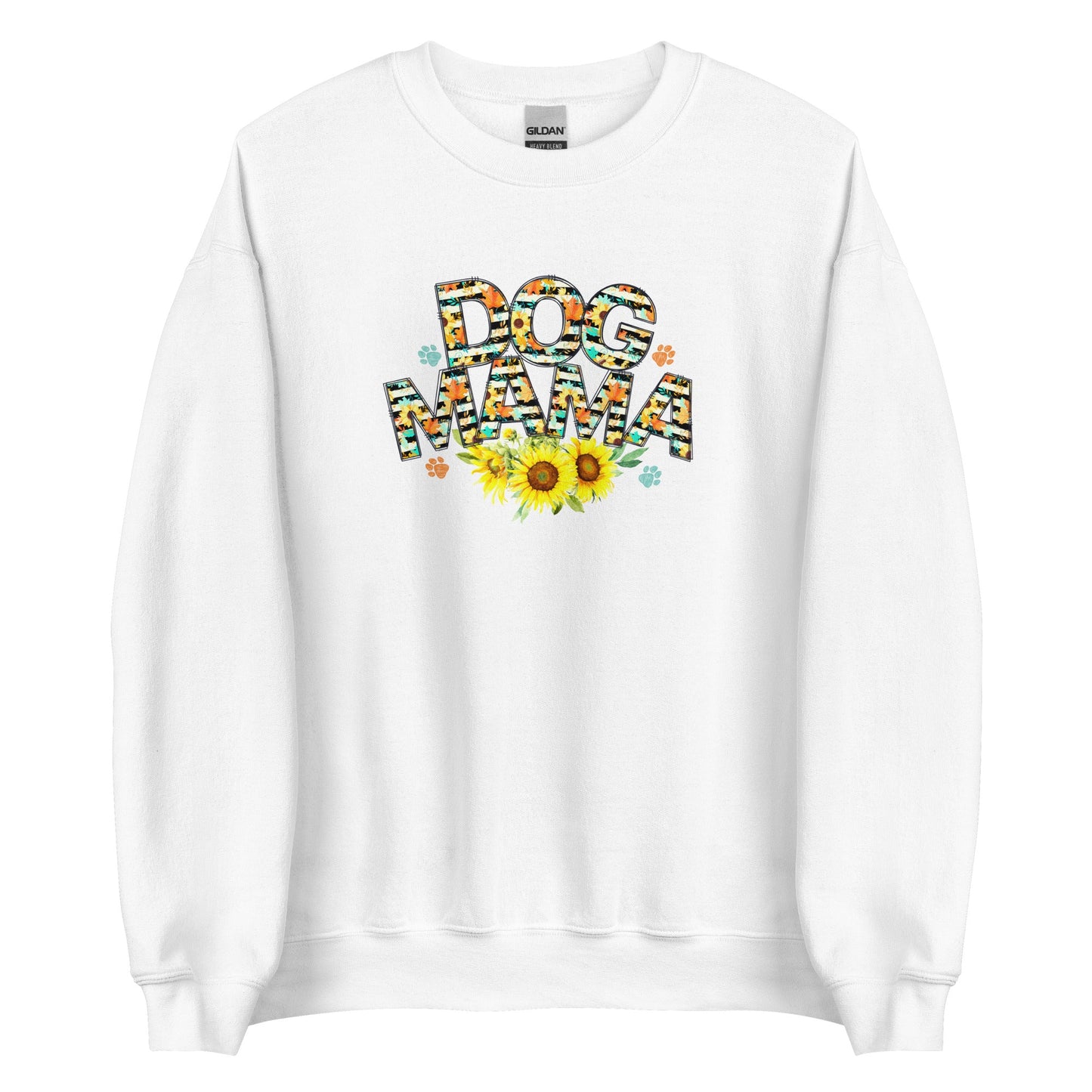 Dog Mama Sunflower Sweatshirt - DoggyLoveandMore