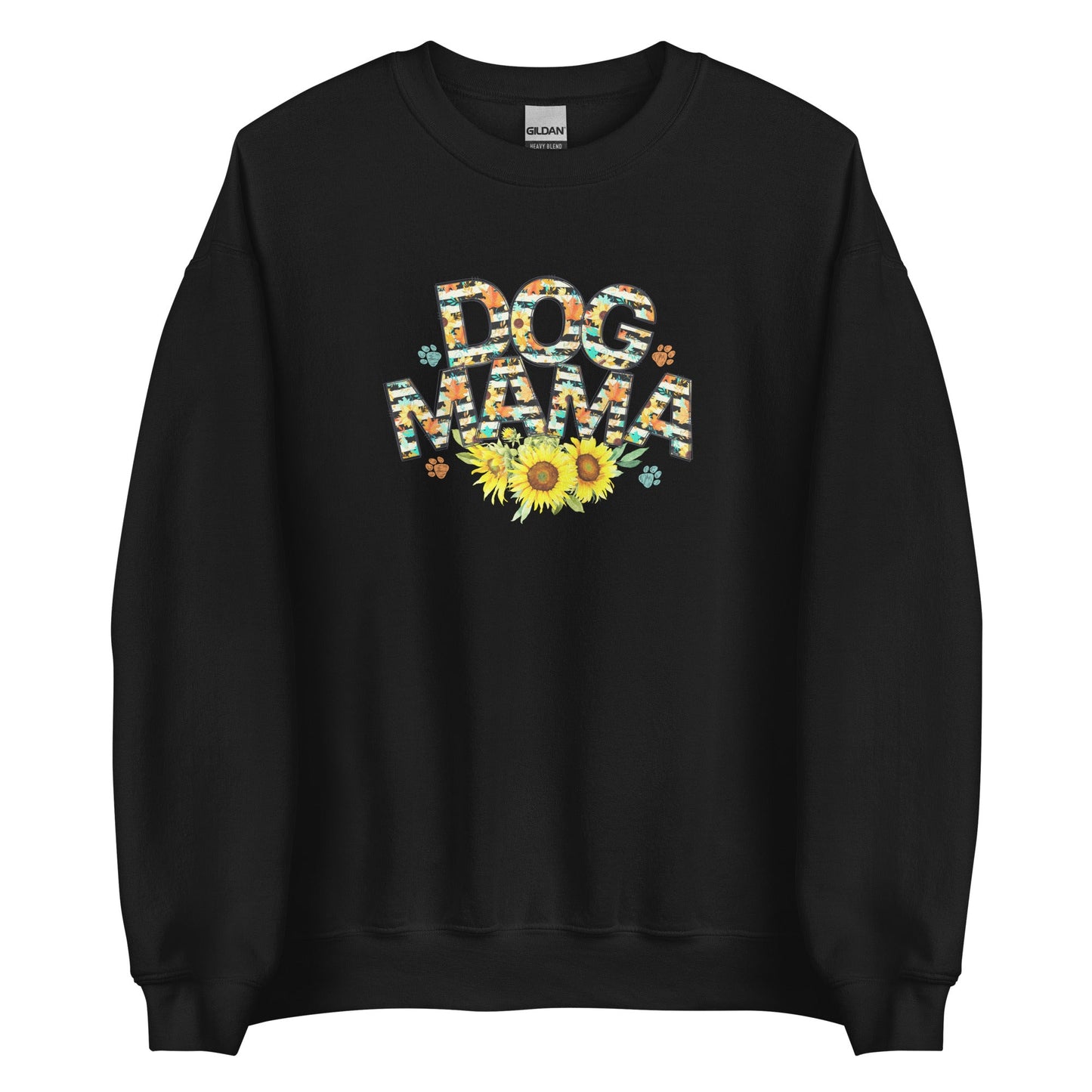 Dog Mama Sunflower Sweatshirt - DoggyLoveandMore