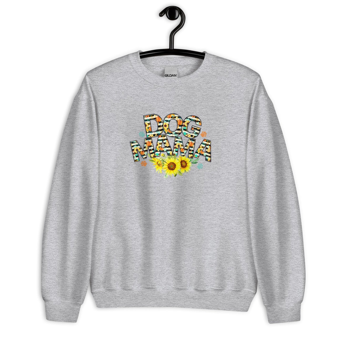 Dog Mama Sunflower Sweatshirt - DoggyLoveandMore