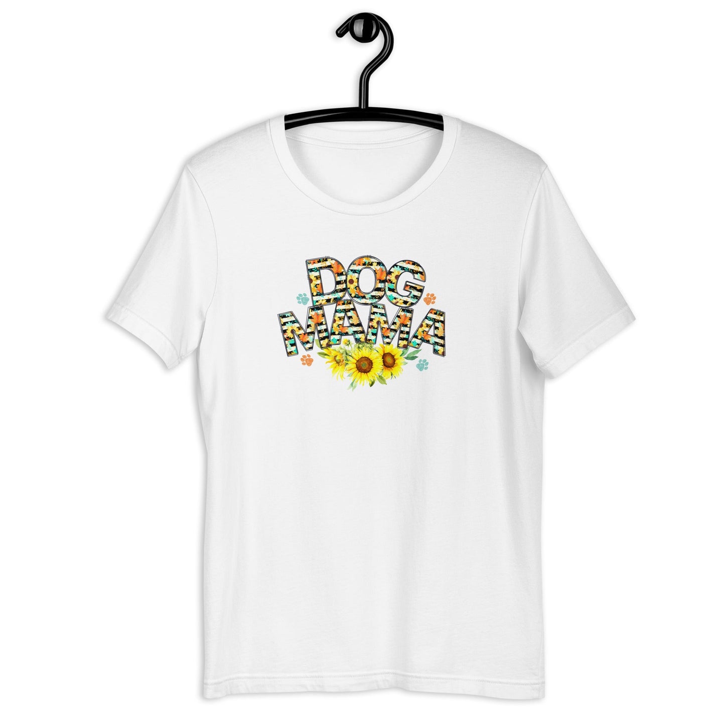 Dog Mama Sunflower T-Shirt - DoggyLoveandMore