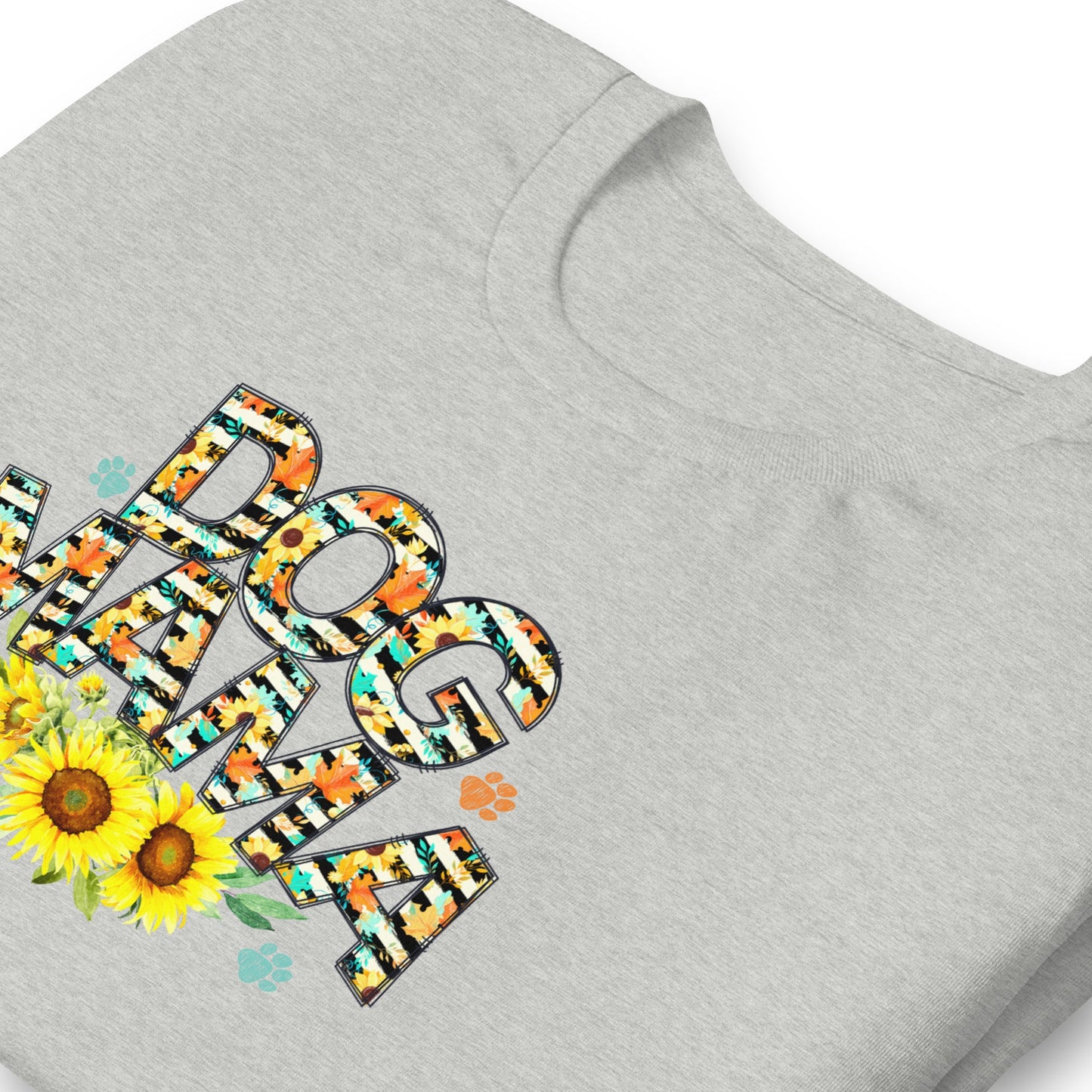 Dog Mama Sunflower T-Shirt - DoggyLoveandMore