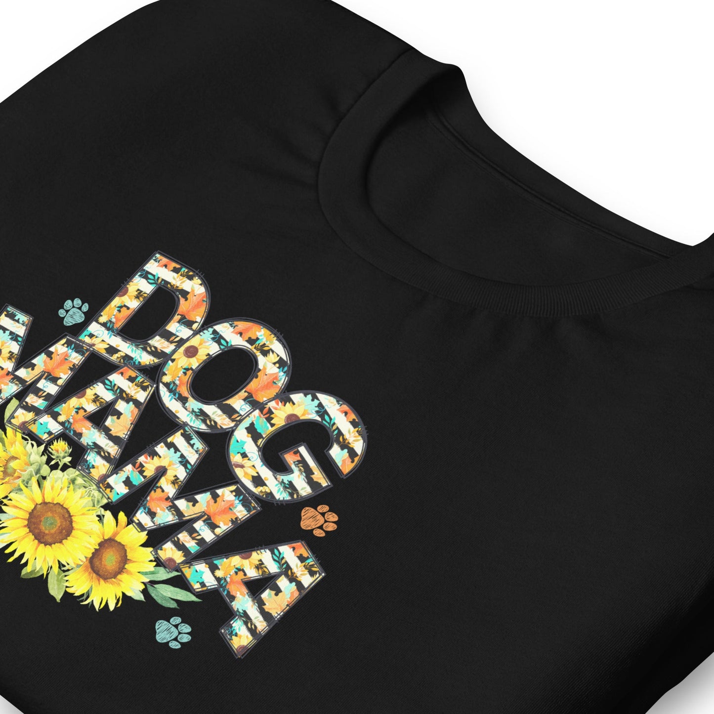Dog Mama Sunflower T-Shirt - DoggyLoveandMore