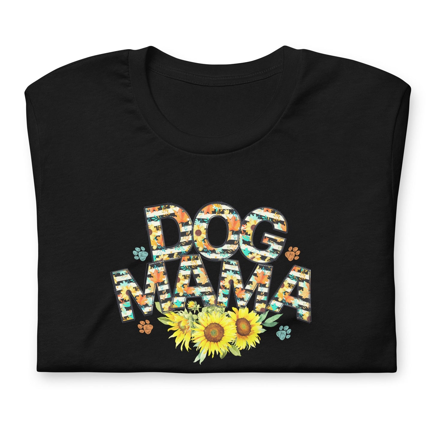 Dog Mama Sunflower T-Shirt - DoggyLoveandMore