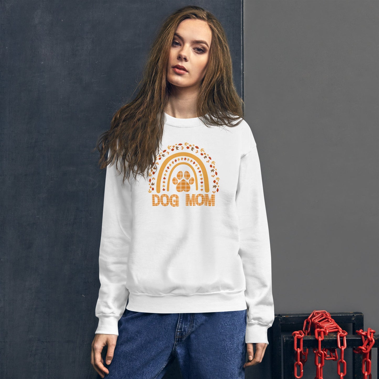 Dog Mom Fall Sweatshirt - DoggyLoveandMore