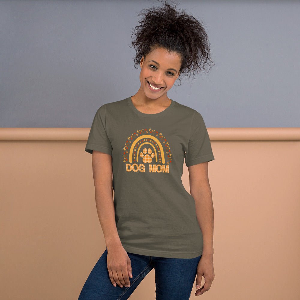 Dog Mom Fall T-Shirt - DoggyLoveandMore