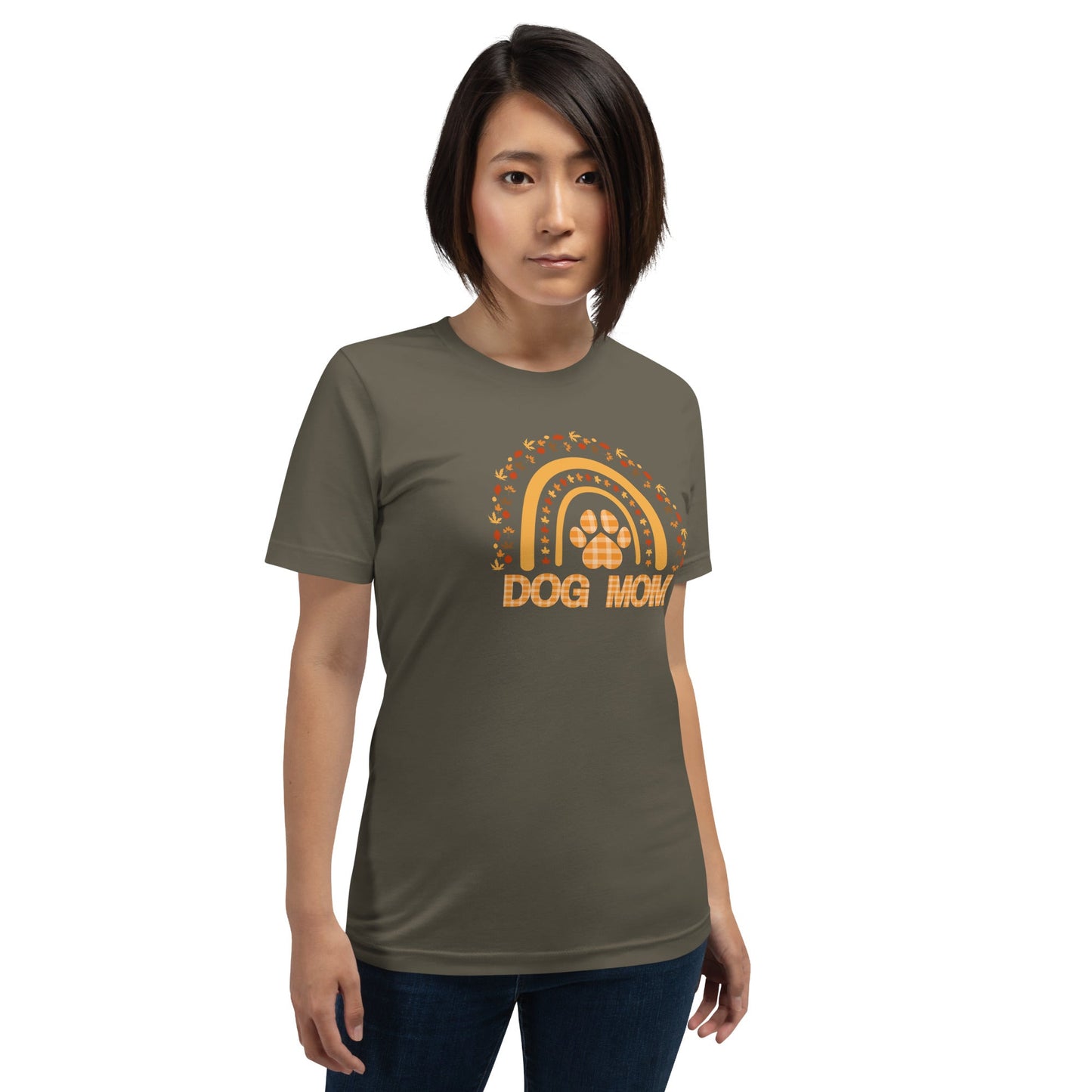Dog Mom Fall T-Shirt - DoggyLoveandMore