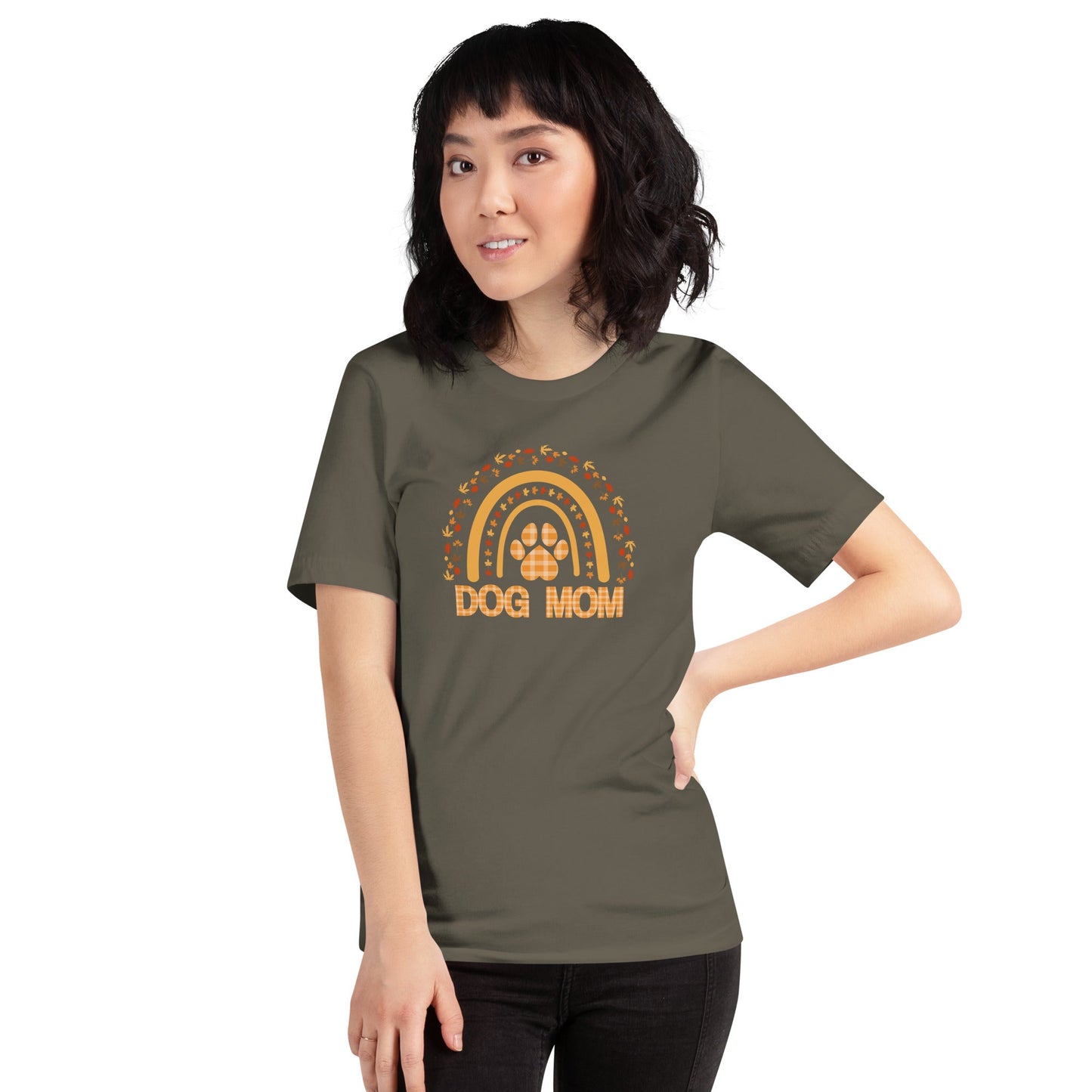 Dog Mom Fall T-Shirt - DoggyLoveandMore
